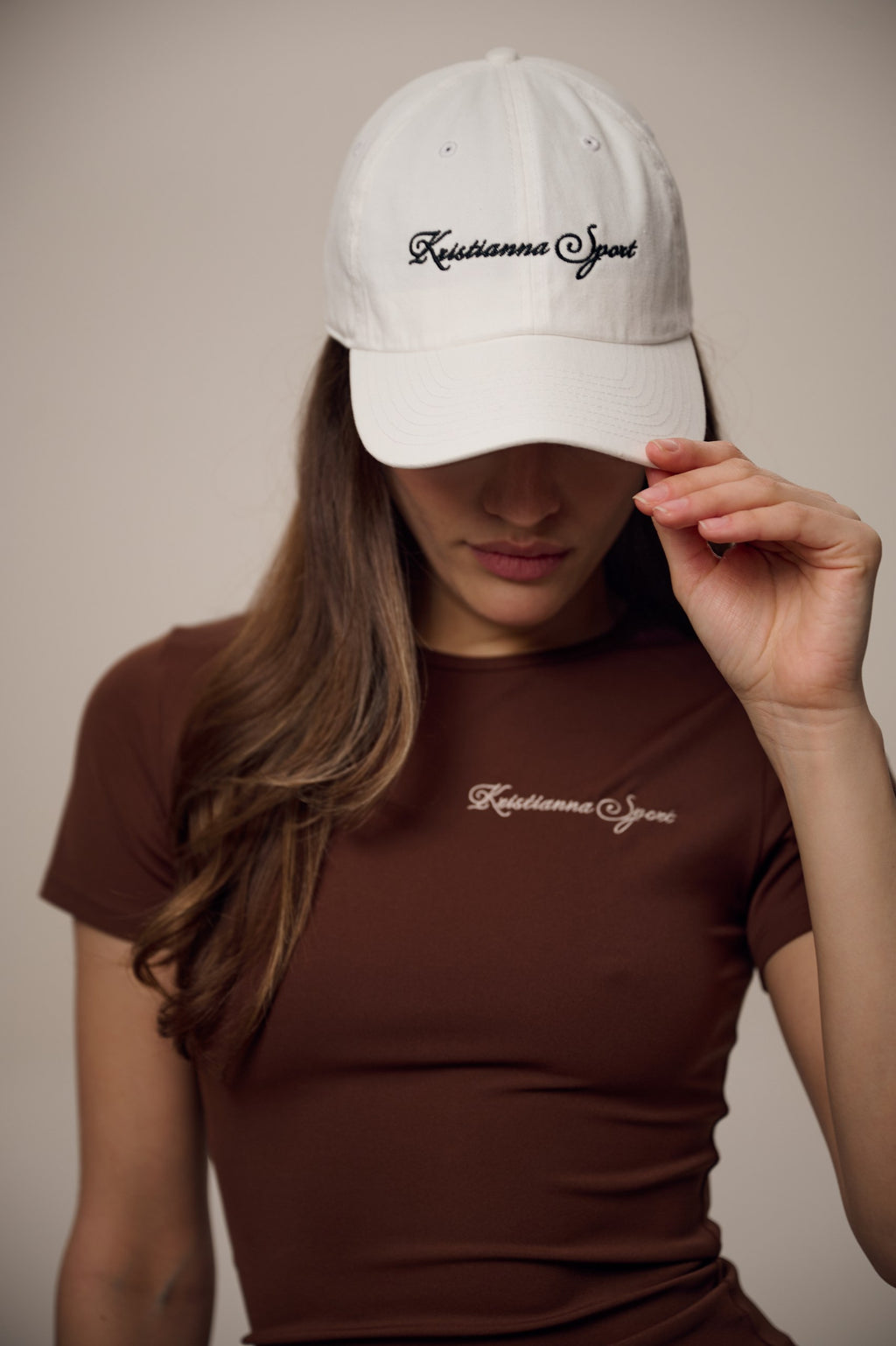 White Cap - Black Embroidery