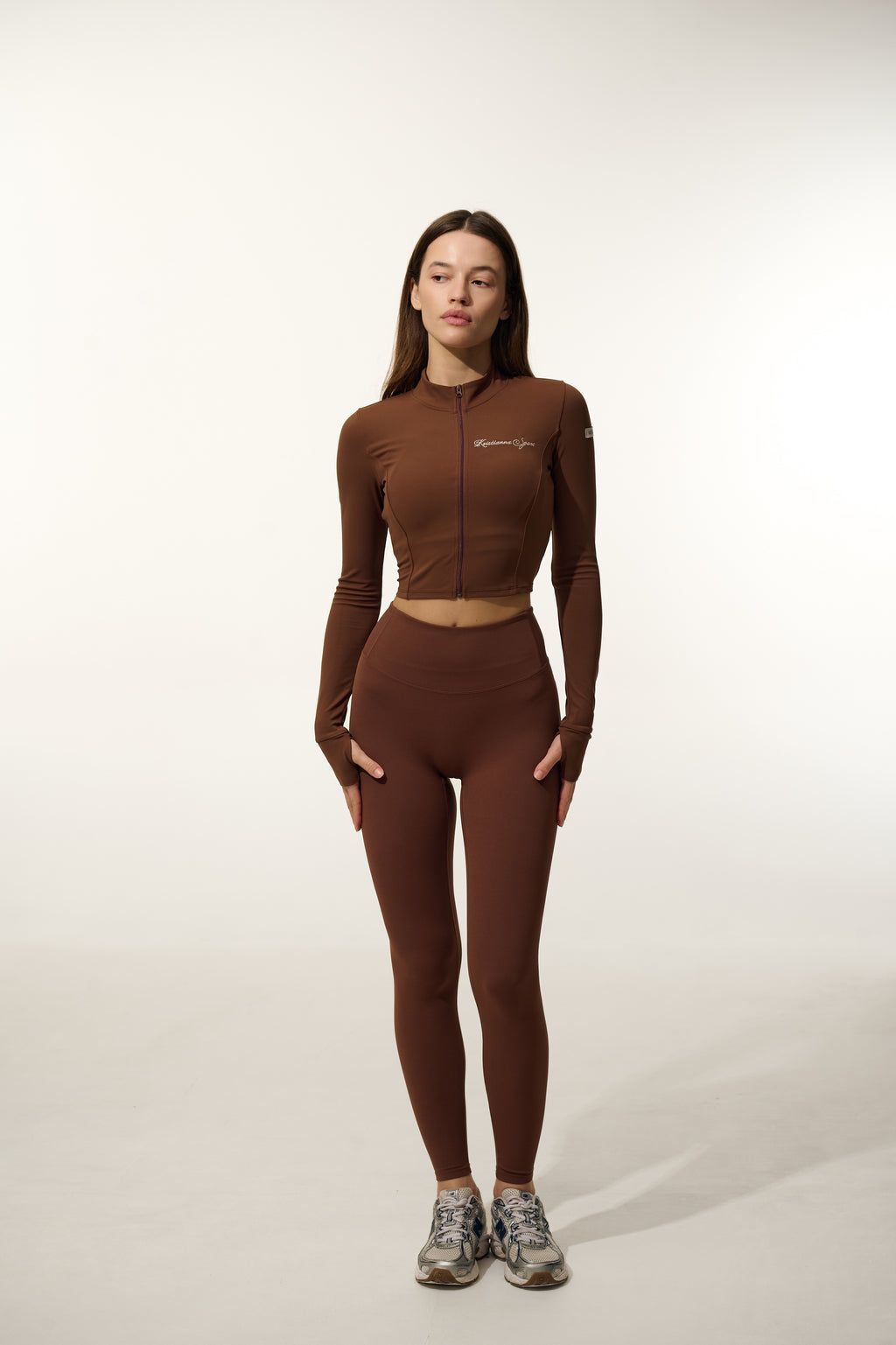 Leggings, Sports Bra & Jacket Set